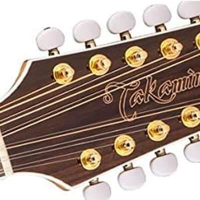Takamine GJ72CE 12-String Acoustic-Electric Guitar - Natural image 3