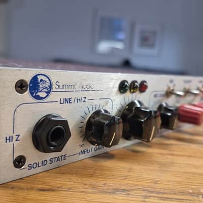 Summit Audio 2BA-221 Mic and Line Module 2010s - Silver image 11