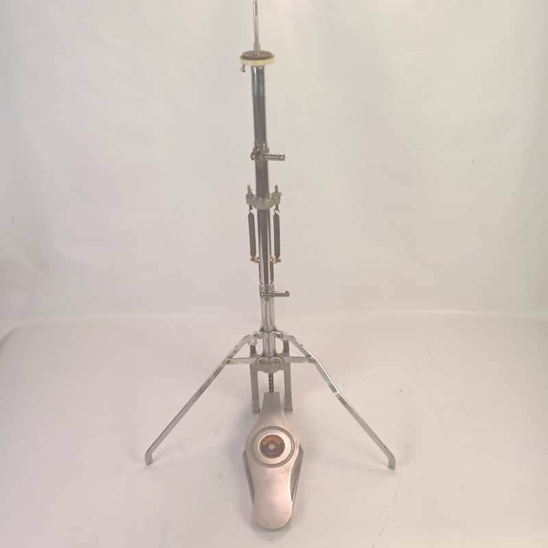 *Orange Charleston Hi-Hat Cymbal Stand Capelle Pro-Mark PA320 Vintage 70s France image 1