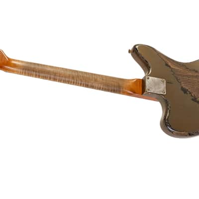 Fender Custom Shop Masterbuilt (Dale Wilson) Custom '59 Jazzmaster Heavy Relic Charcoal Frost Metallic Over Black (One of a Kind) #CZ557907 image 14