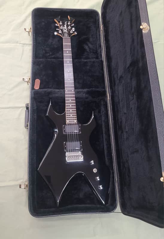 B.C. Rich Warlock Platinum Series 90's - Black image 1
