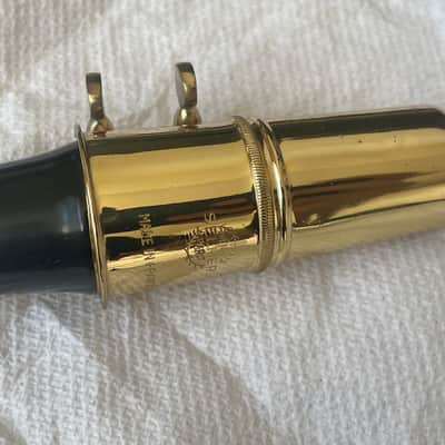 Selmer S80 C* Alto Saxophone Mouthpiece with Vintage Selmer Two-Screw Ligature and Cap image 9