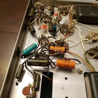 Heathkit Mono Integrated Tube Amp EA2 Stancor Transformers Hifi 1958 - black and gold image 8