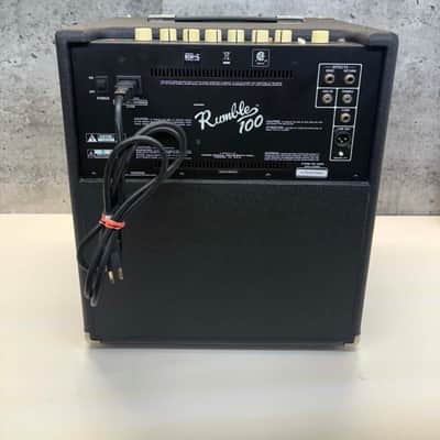 Fender Rumble 100 V3 100-Watt 1x12 Bass Combo 2015 - Present - Black image 2