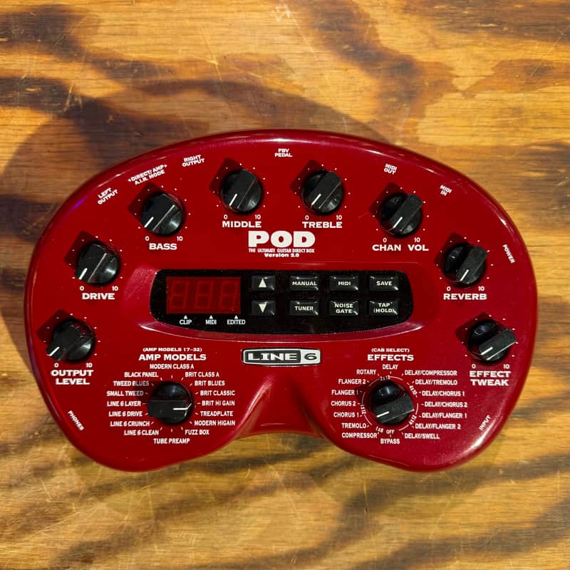 Line 6 POD 2.0 Multi-Effect and Amp Modeler