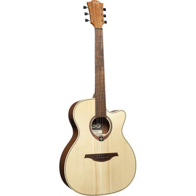 Lag T70ACE-NAT | Auditorium Cutaway Acoustic-Electric. New with Full Warranty! image 2