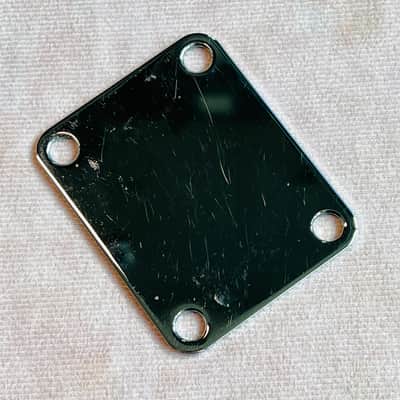 Neck Plate for Fender Guitars 4 Bolt - Chrome image 1