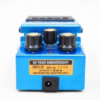 BOSS BD-2-B50A Blues Driver BOSS 50th Anniversary Overdrive