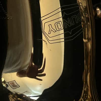 Bundy BAS-300 Student Alto Saxophone 2010s - Lacquered Brass image 2