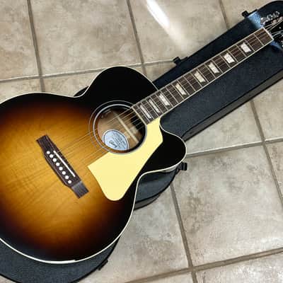 2025 Gibson Les Paul Parlor Acoustic-Electric Guitar Vintage Sunburst image 2