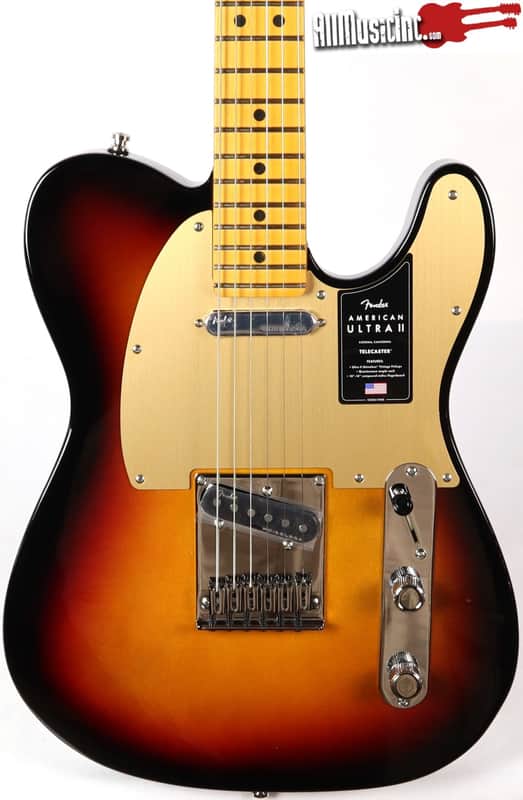 Fender American Ultra II Telecaster Ultraburst Electric Guitar w/ OHSC image 1