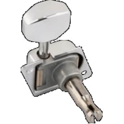 Fender 70s "F" Style Stratocaster /Telecaster Tuning Machines Left-Handed Chrome (6) image 4
