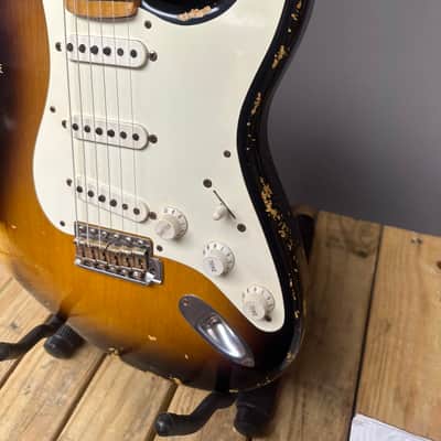 Fender Stratocaster 2007 Namm Custom Shop Sunburst (1957) Reissue With Original Case! image 6