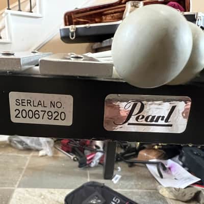 Pearl brand Xylophone with case, stand and sticks. 32 keys image 5