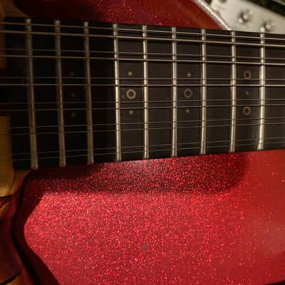 Ribbecke Double Neck 6 and 12 String Rock’n Electric Guitar  1981 Natural image 18