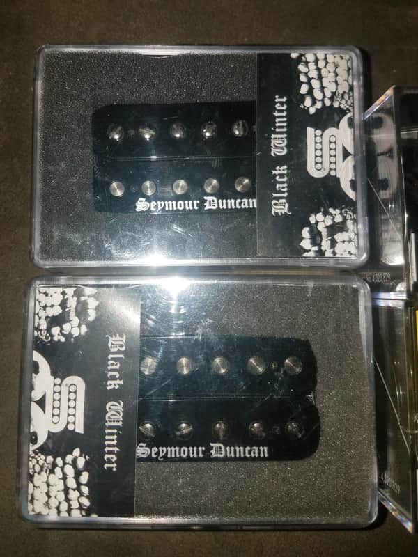 Seymour Duncan Black Winter Humbucker Set image 1