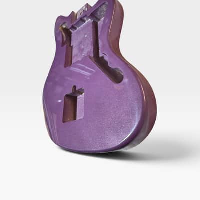 Purple DIY Paulownia Electric Guitar Body Purple image 2