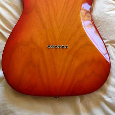 Fender Parallel Universe Limited Edition American Elite Tele HSS 2017 - Cherryburst Nitrocellulose Lacquer image 5