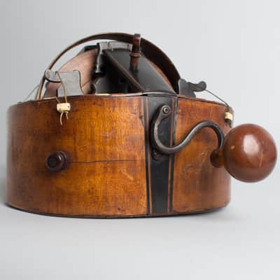 Guitar Shaped 6 String Hurdy-gurdy (maker unknown),  c. late 18th Century. image 11