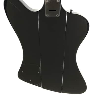Greco Thunder Bird Bass, Black, 1987, Made In Japan, HUGE LOW END image 5