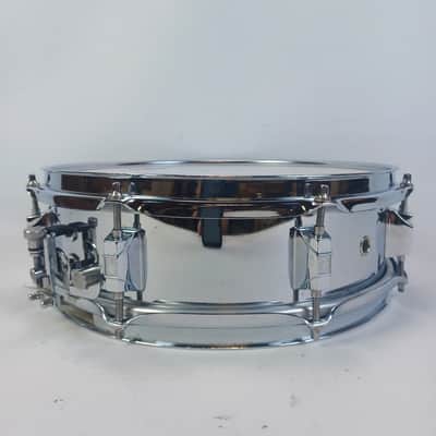 Yamaha 4x13"Steel Shell Piccolo Snare Drum Chrome Triple-Flange Rim 8Lug+Muffler image 5