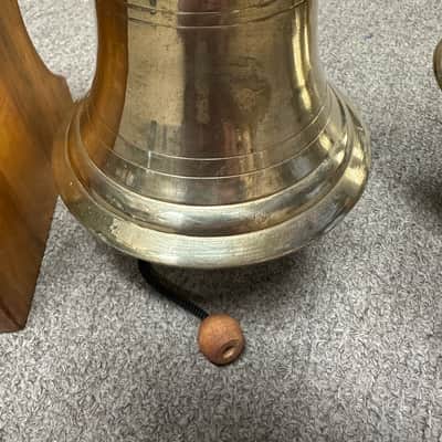 Temple Bell Set, Indian , 4 Bells, Pooja Bells, Puja, Brass Hanging Bells - EXCELLENT #1 image 11