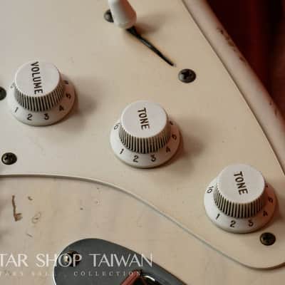 Fender Custom Shop John Cruz 1955 Hardtail Stratocaster Heavy Relic-White Blonde image 10