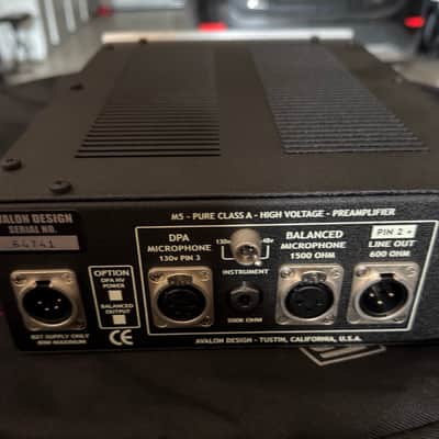 Avalon M5 Microphone Preamplifier Silver image 2