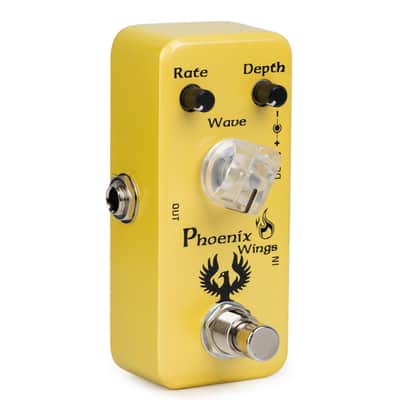 MP-317 Phoenix Wings Tremolo Guitar Effects Pedal with True Bypass image 2