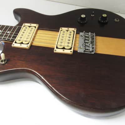 MATSUMOKO RARE VINTAGE JAPANESE VANTAGE VS 600 ELECTRIC GUITAR WITH HARDSHELL CASE image 2