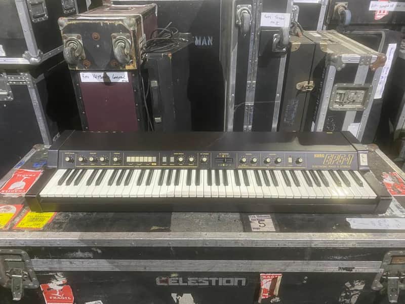 Korg EPS-1 Synth owned and used by Rick Wakeman of YES 1979 Natural image 1