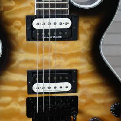 Dean Dean Thoroughbred Select Floyd Quilted Maple - Natural Black Burst image 5