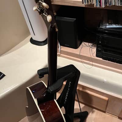 AMI SLM SG-00 E Solid Adirondack & African Mahogany K&K Pickup w/Case image 11