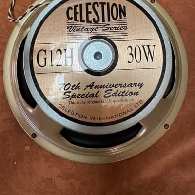 Celestion Celestion G12H 30W 8 ohm 70th Anniversary Special Edition Speaker 2020 image 1