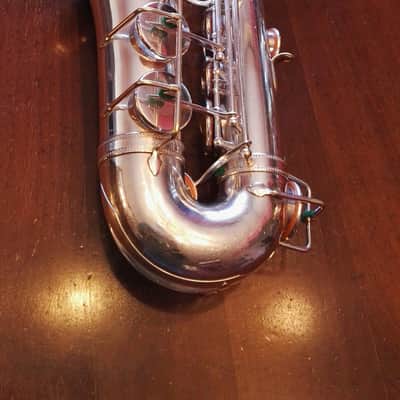 Vintage Selmer modele 22 Alto Saxophone 1924 silver plated ( fully restored ) image 2