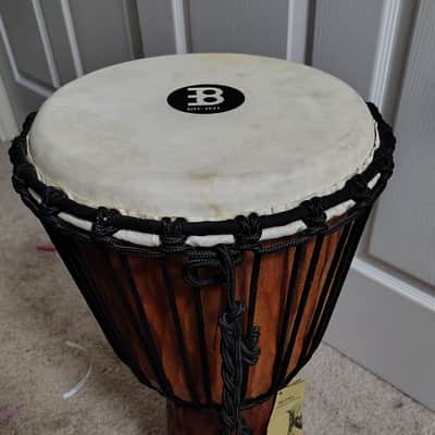 Meinl HDJ4-L Headliner Nile Series 12" Rope-Tuned Djembe - Large 2010s - Brown image 7