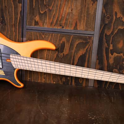 Dingwall NG3 "Nolly" Signature, 5-String, Matte Lambo Orange image 13