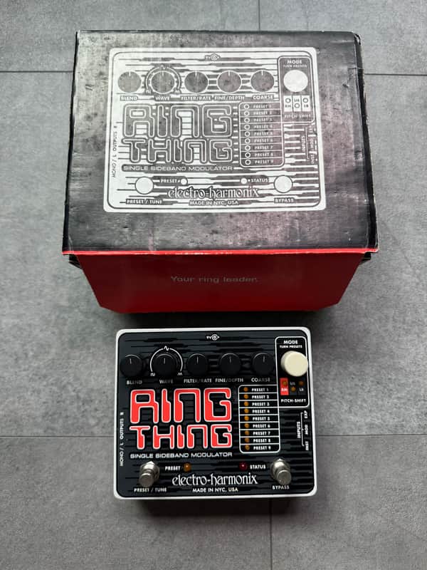Electro-Harmonix Ring Thing Single Sideband Ring Modulator 2010 - Present - Black / Red image 1