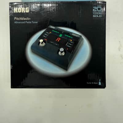 Korg PB-02 Pitchblack + Plus Chromatic Tuner Pitch Black Guitar Effect Pedal image 1