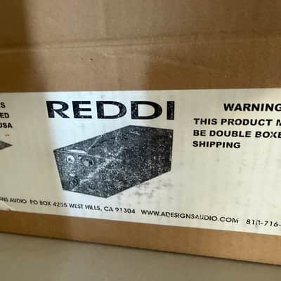 A-Designs Audio REDDI Tube Direct Box 2010s - Red image 3