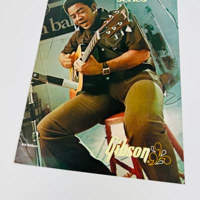 Gibson 5-Piece Instrument Series Brochure Pack – B.B. King, Roy Clark, Bill Withers & More 1975 image 2