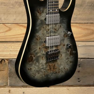 Ibanez RG1121PB Electric Guitar Charcoal Black Burst w/ Gigbag image 1