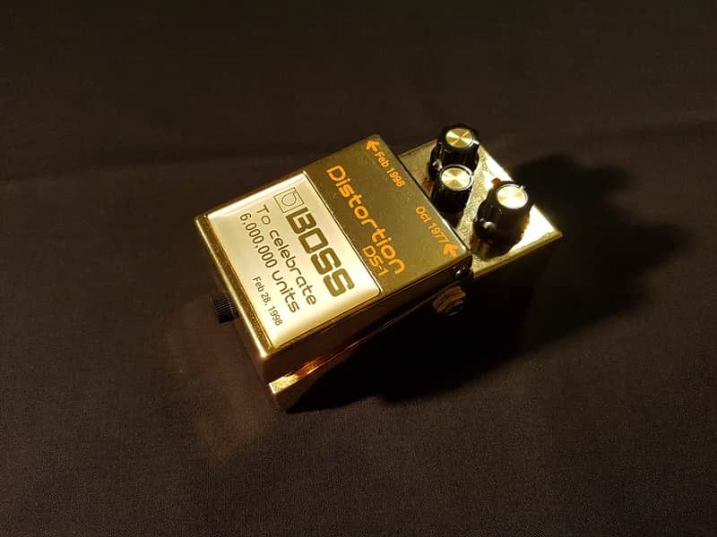 Ultra Mega Rare Boss DS-1 Distortion 1998 Golden edition image 1