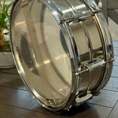 Pearl SS1455S SensiTone 14x5.5" Steel Snare Drum 2010s - Chrome Over Steel image 4