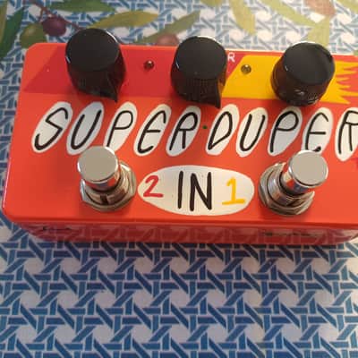 Zvex Super Duper 2 in 1 Anniversary version 2008 - Hand Painted image 3