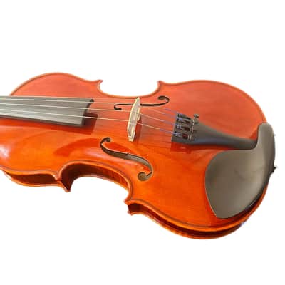 HandMade Violin Outfit 4/4-Italian Spruce,Flamed back, Vivid sound image 5