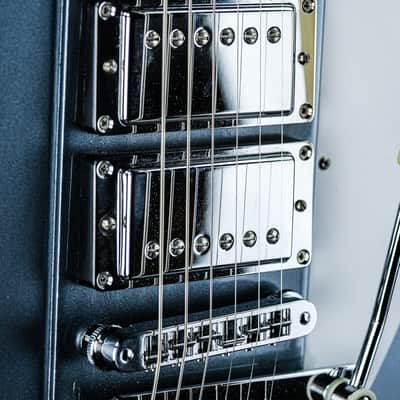 2015 Gibson Firebird VII Reissue Triple Humbuckers blue mist image 6