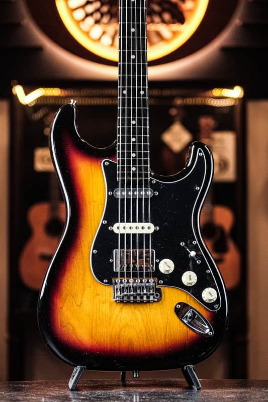 USED Partscaster S-style Electric Guitar sunburst image 1