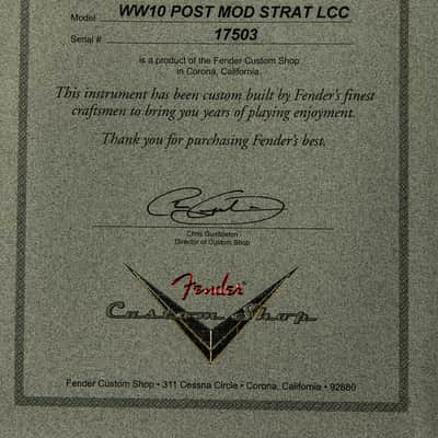 Fender Custom Shop Wildwood 10 Postmodern Stratocaster - Deluxe Closet Classic image 7