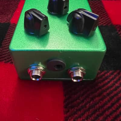 Hand-wired TS/Green-Style Overdrive - Pearlized Green image 3